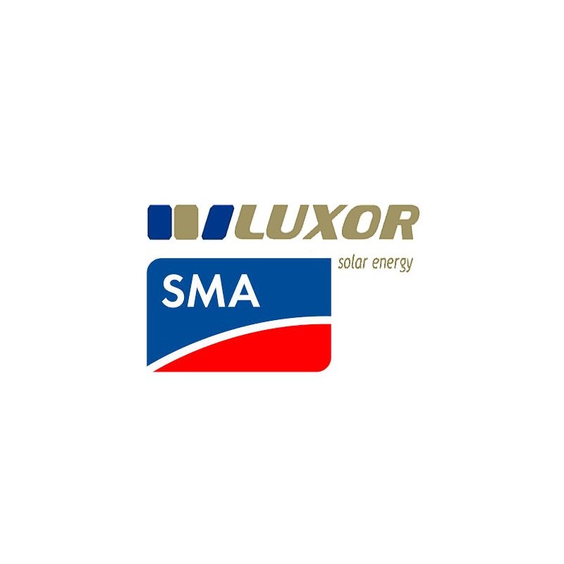 Σύστημα αυτοπαραγωγής (net metering) 3kWp Sma-Luxor με βάση και πίνακες