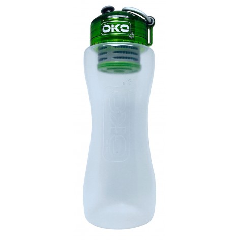 Μπουκάλι νερού με φίλτρο Level-2 OKO Original-650ml-Πράσινο